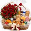 Entregamos Hoje! Cesta de Pequeno Almoço para entrega em Portugal com compra online simples e apresentação cuidada.