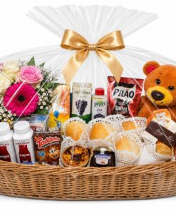 Entregamos Hoje! Cesta de Pequeno Almoço para entrega em Portugal com compra online simples e apresentação cuidada.