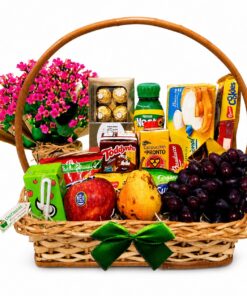 Entregamos Hoje! Cesta de Pequeno Almoço para entrega em Portugal com compra online simples e apresentação cuidada.