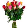 Bouquet Tradicional 12 Rosas Coloridas