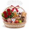 Cesta de Pequeno Almoço para entrega em Portugal com compra online simples e apresentação cuidada.