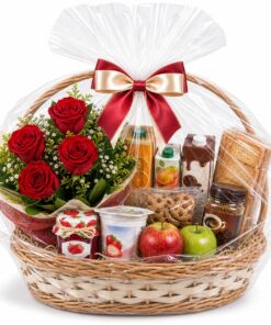Cesta de Pequeno Almoço para entrega em Portugal com compra online simples e apresentação cuidada.