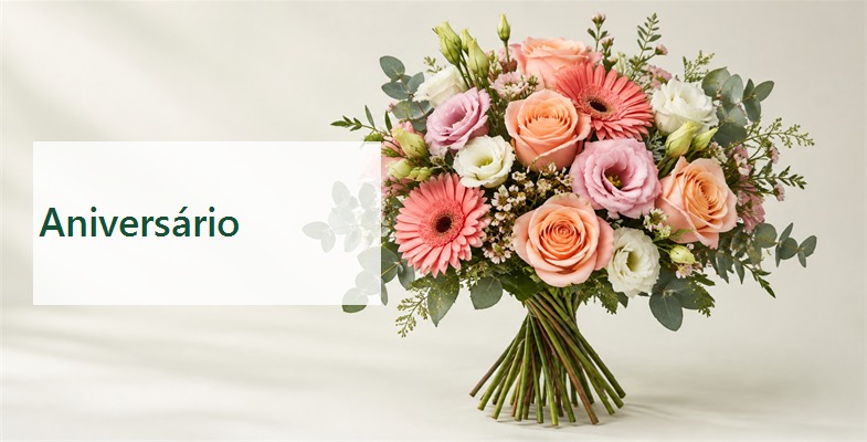 Flores de aniversário para entrega em Portugal